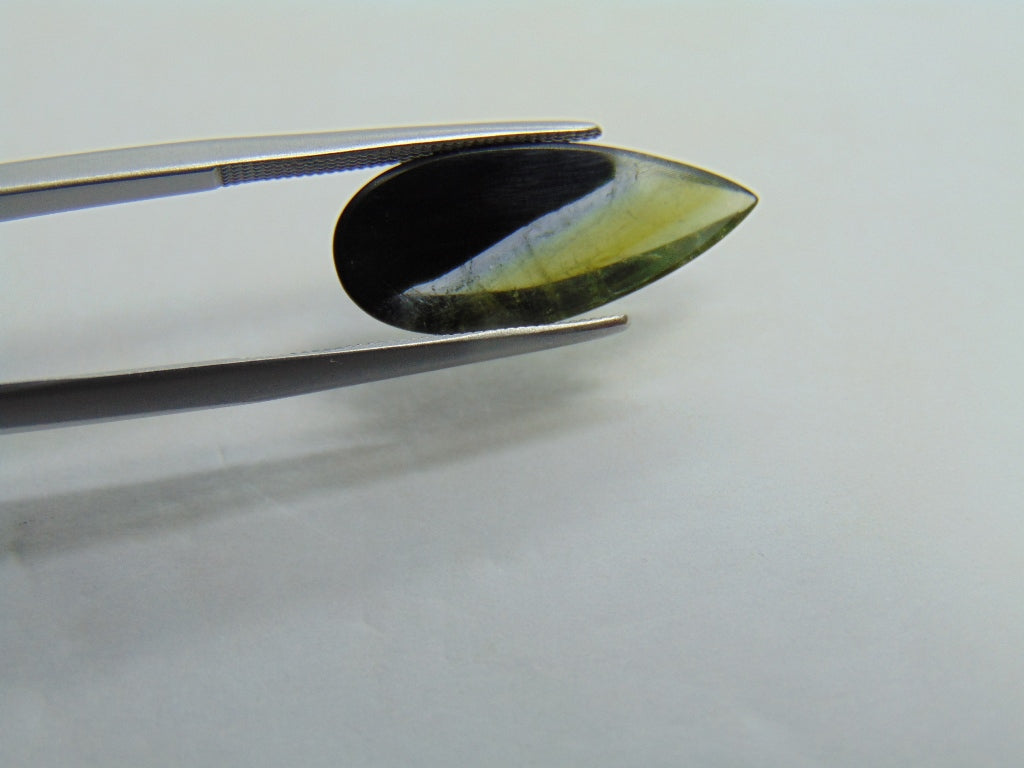 5.25ct Tourmaline Bicolor 21x9mm