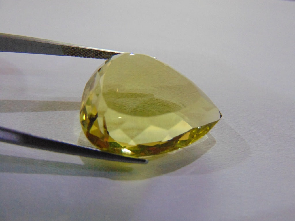 37.40ct Green Gold 26x21mm