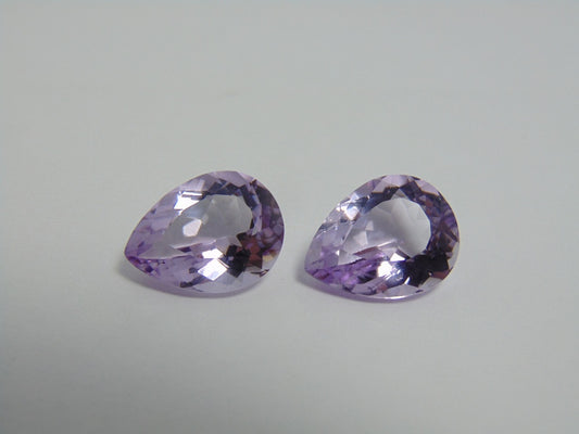 18.50cts Amethyst (Pair)