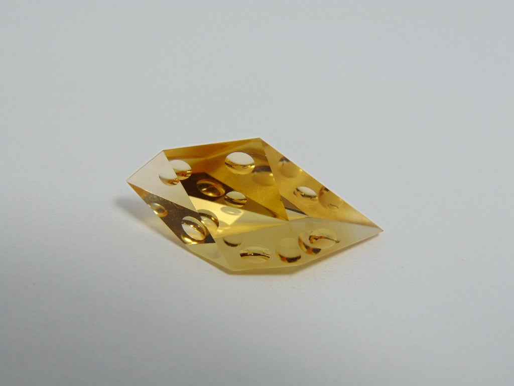 18.10cts Citrine (With Bubbles)