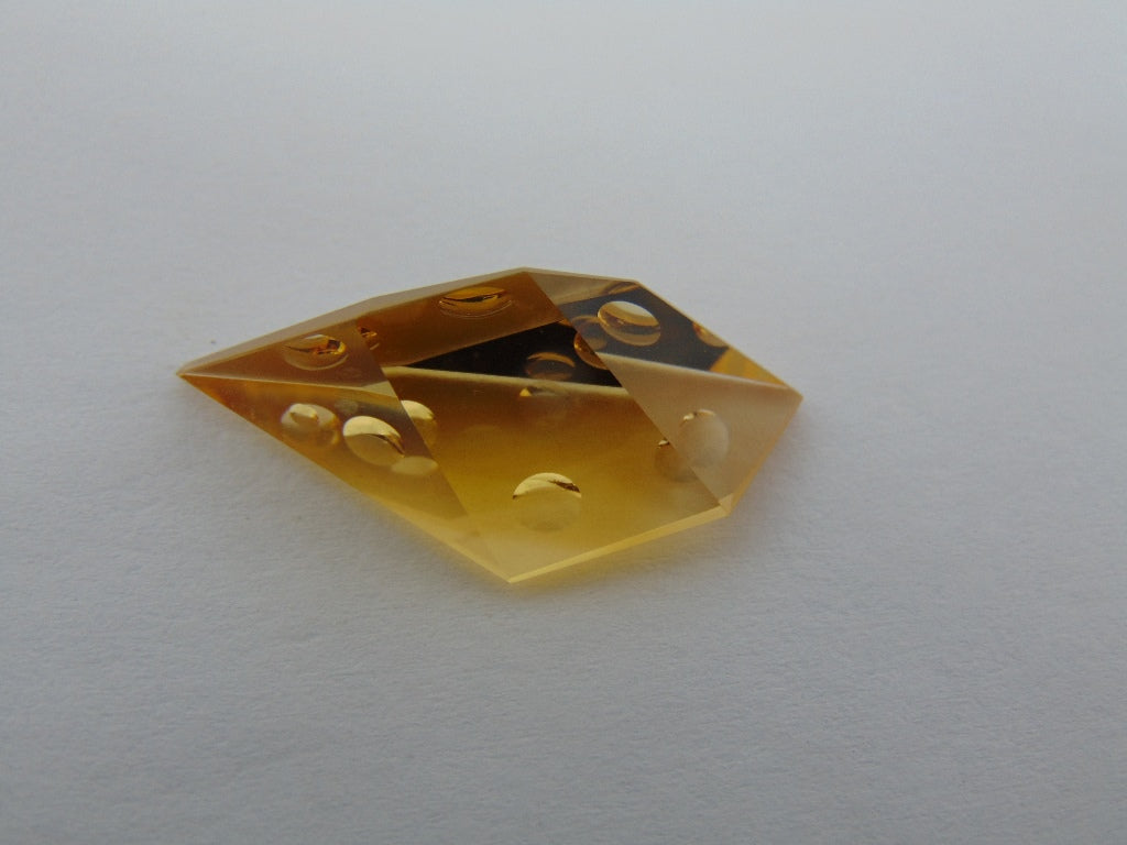 18.10cts Citrine (With Bubbles)
