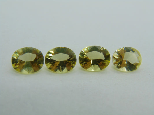 11.30ct Green Gold Calibrated 11x9mm