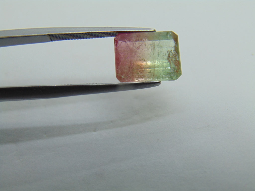 4.60ct Tourmaline Bicolor 11x8mm