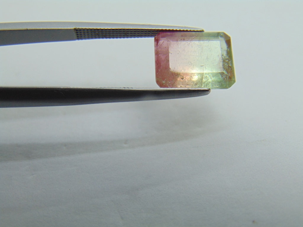 4.60ct Tourmaline Bicolor 11x8mm