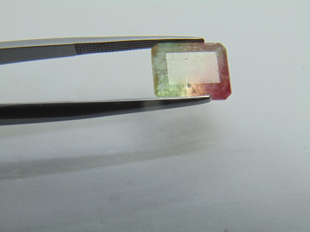 4.60ct Tourmaline Bicolor 11x8mm