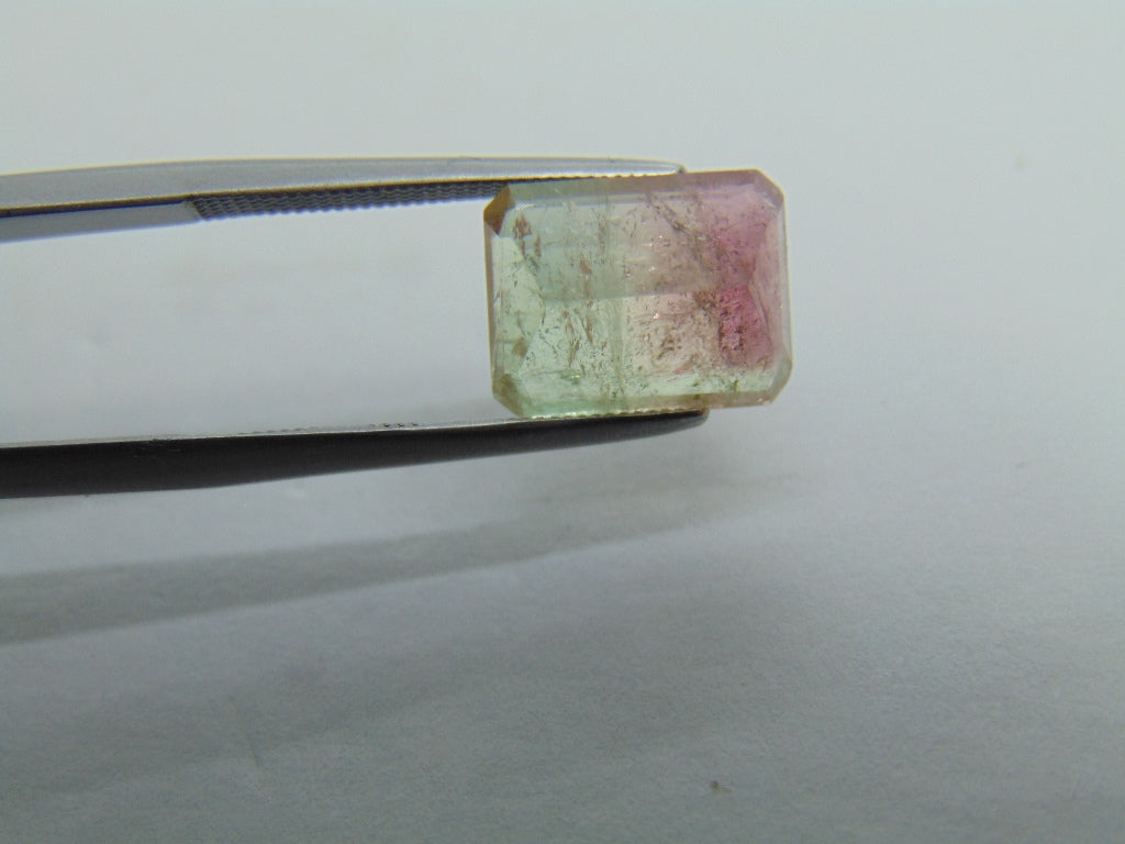 4.60ct Tourmaline Bicolor 11x8mm