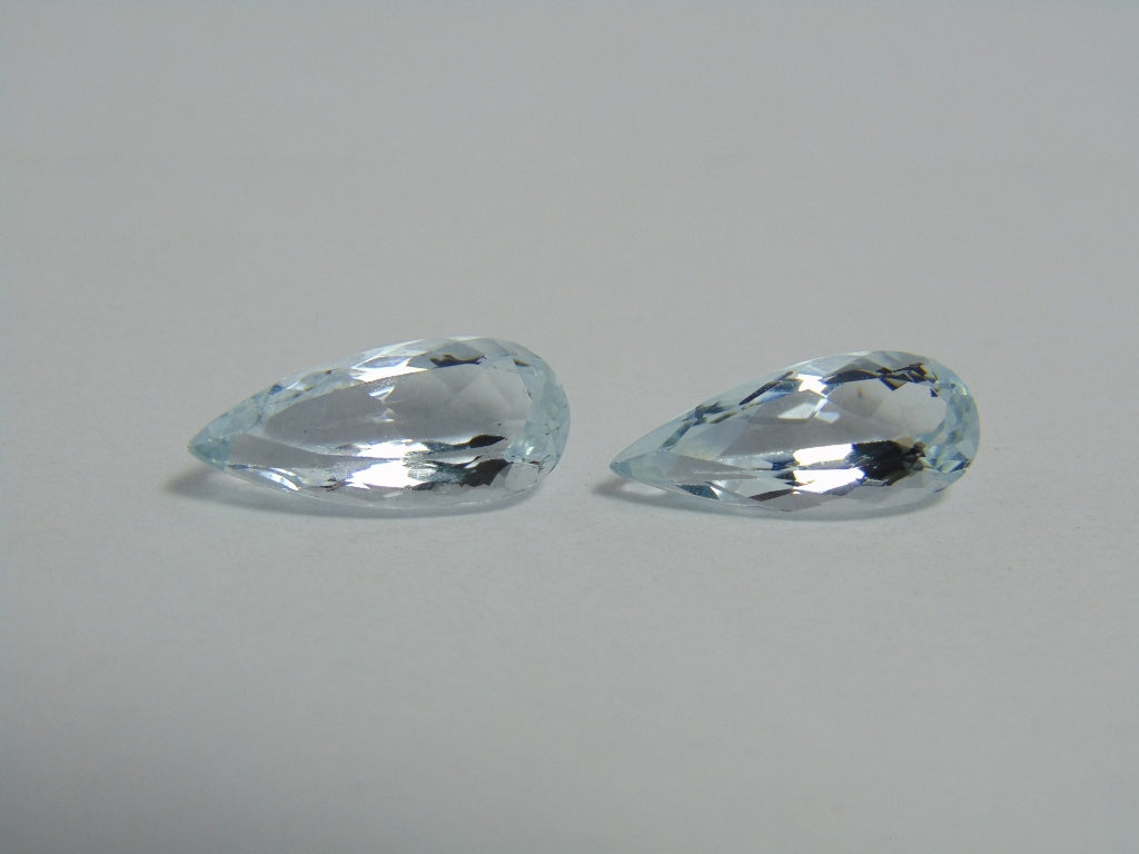 6.40cts Aquamarine (Pair)