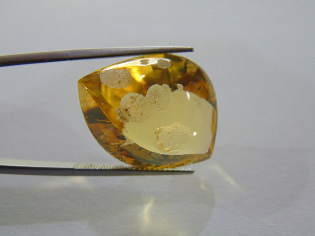 22.70ct  Fire Opal (with Natural Inclusions)