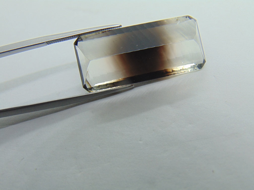 27.50ct Quartz Bicolor 30x13mm