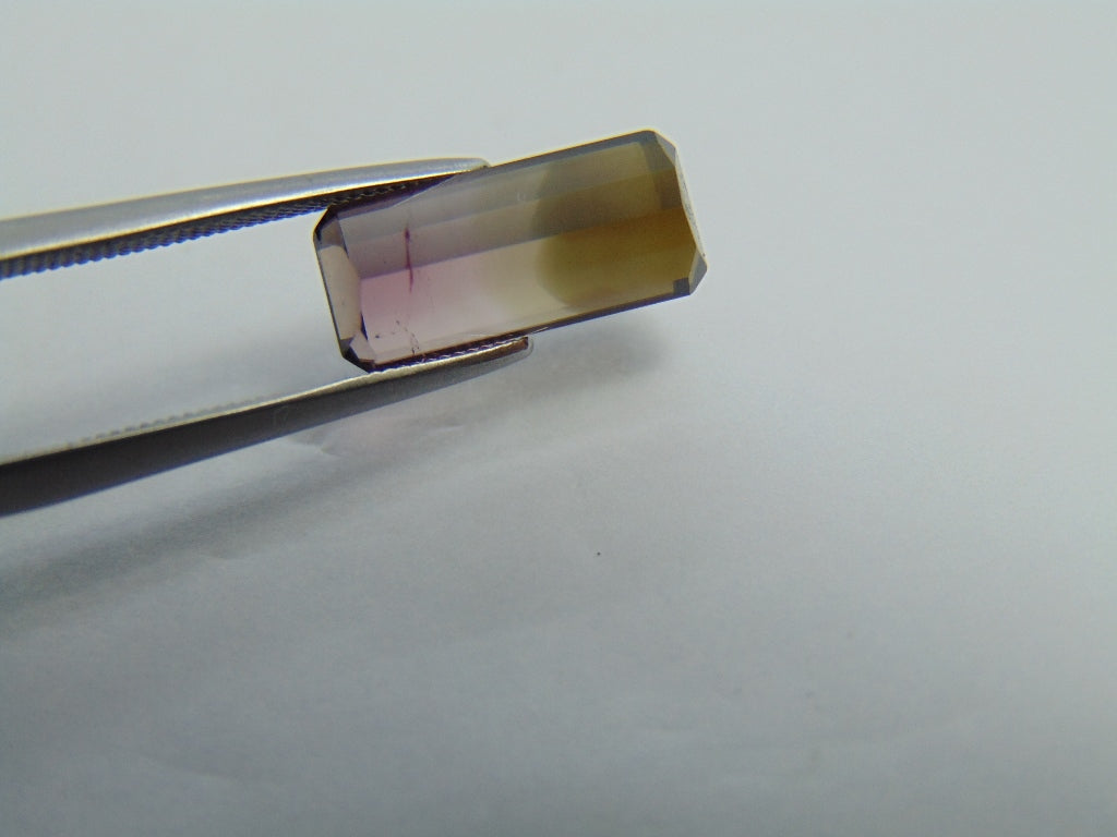 3.53ct Tourmaline Bicolor 13x6mm