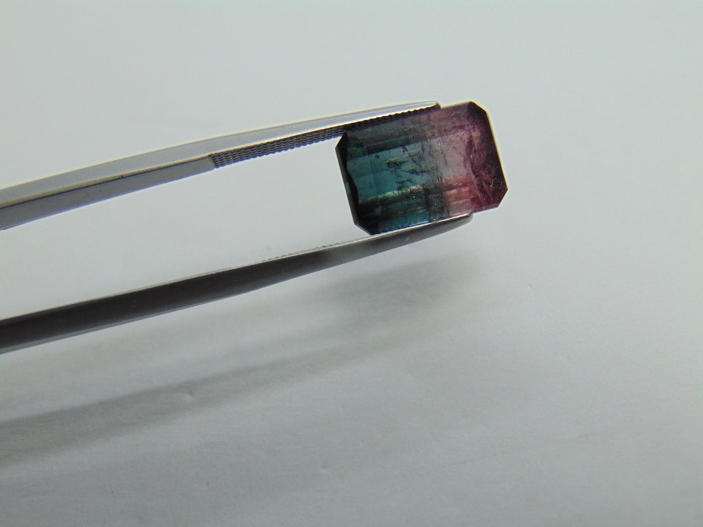 5.94ct Tourmaline Bicolor 12x9mm