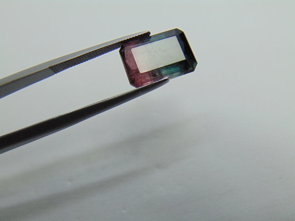 5.94ct Tourmaline Bicolor 12x9mm