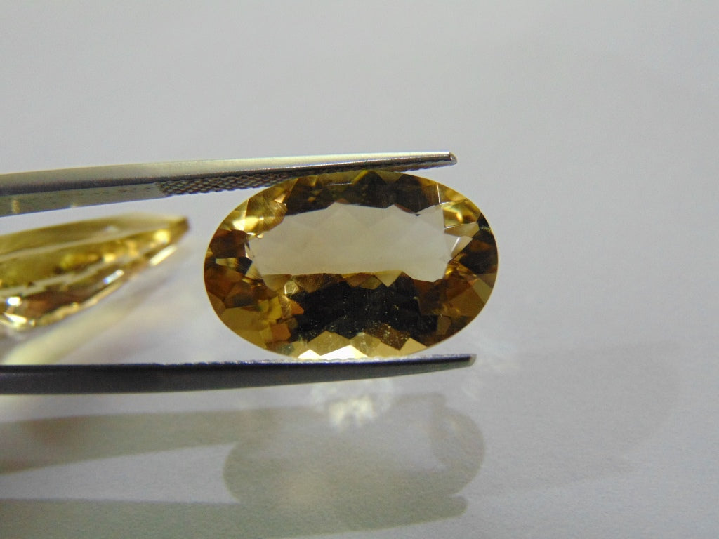 20.50ct Citrine 21x12mm 19x13mm