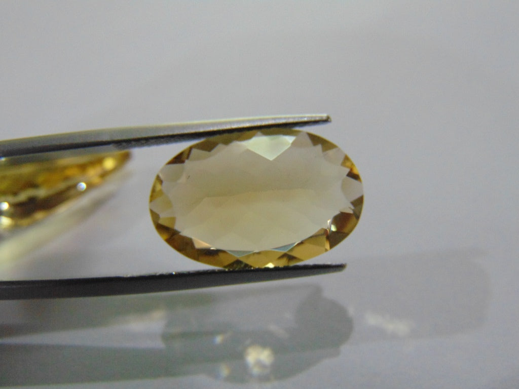 20.50ct Citrine 21x12mm 19x13mm