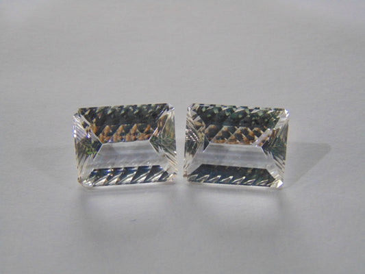 25.60ct Quartz Crystal (Pair)