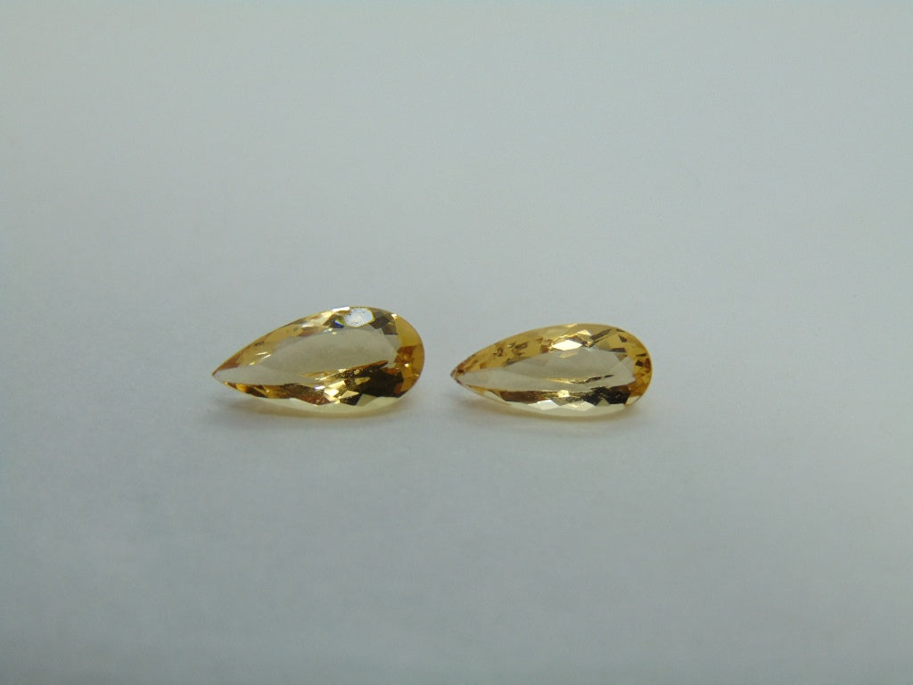 2.35ct Beryl 11x6mm 11x5mm