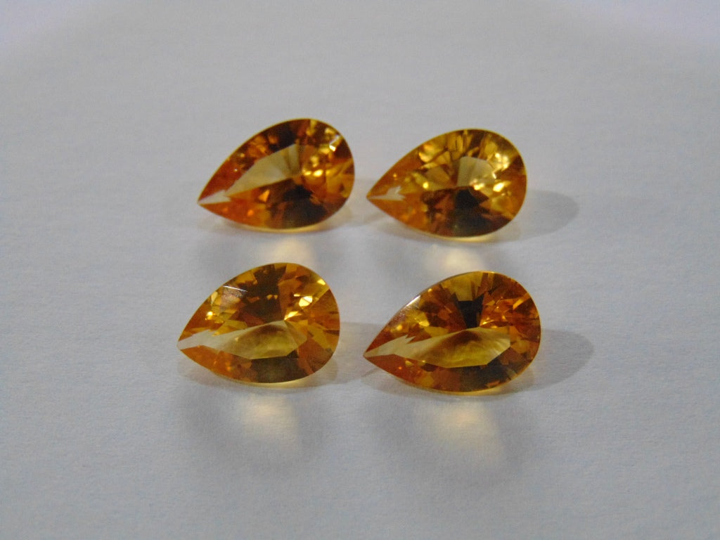 14.40ct Citrine (Calibrated) Pairs