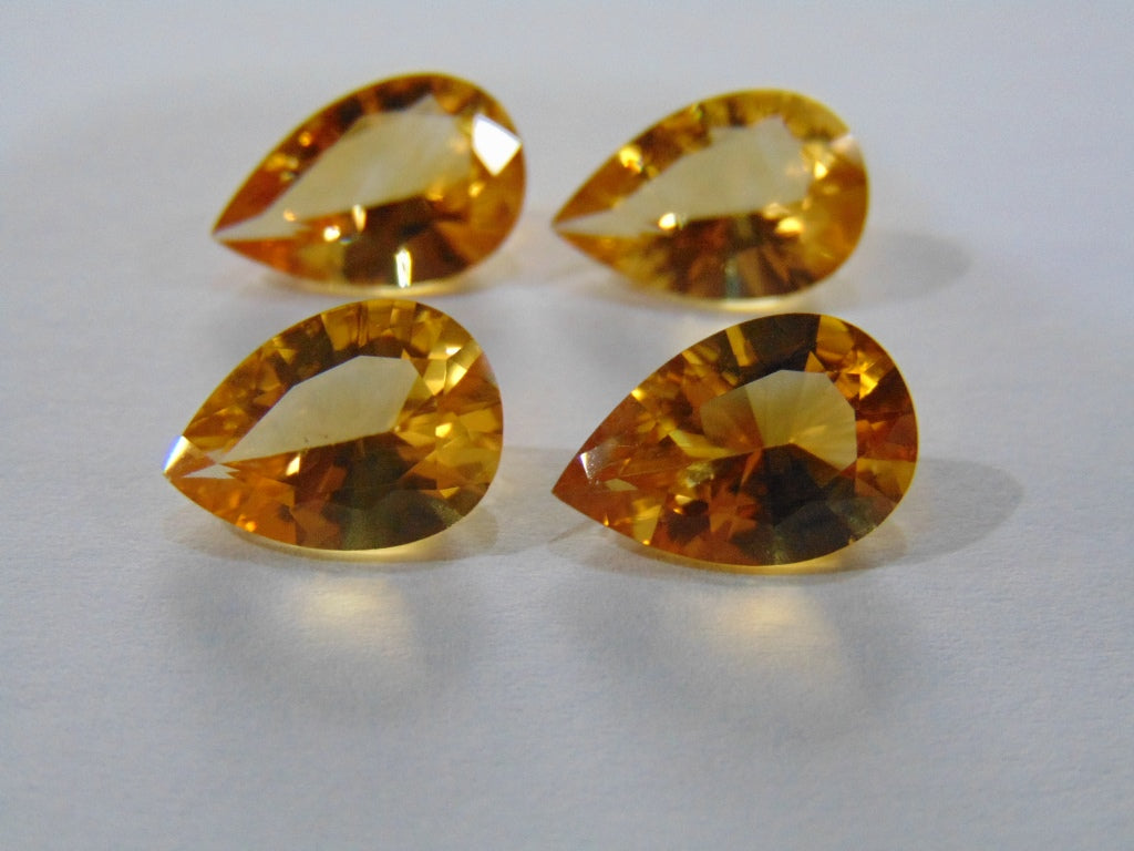 14.40ct Citrine (Calibrated) Pairs