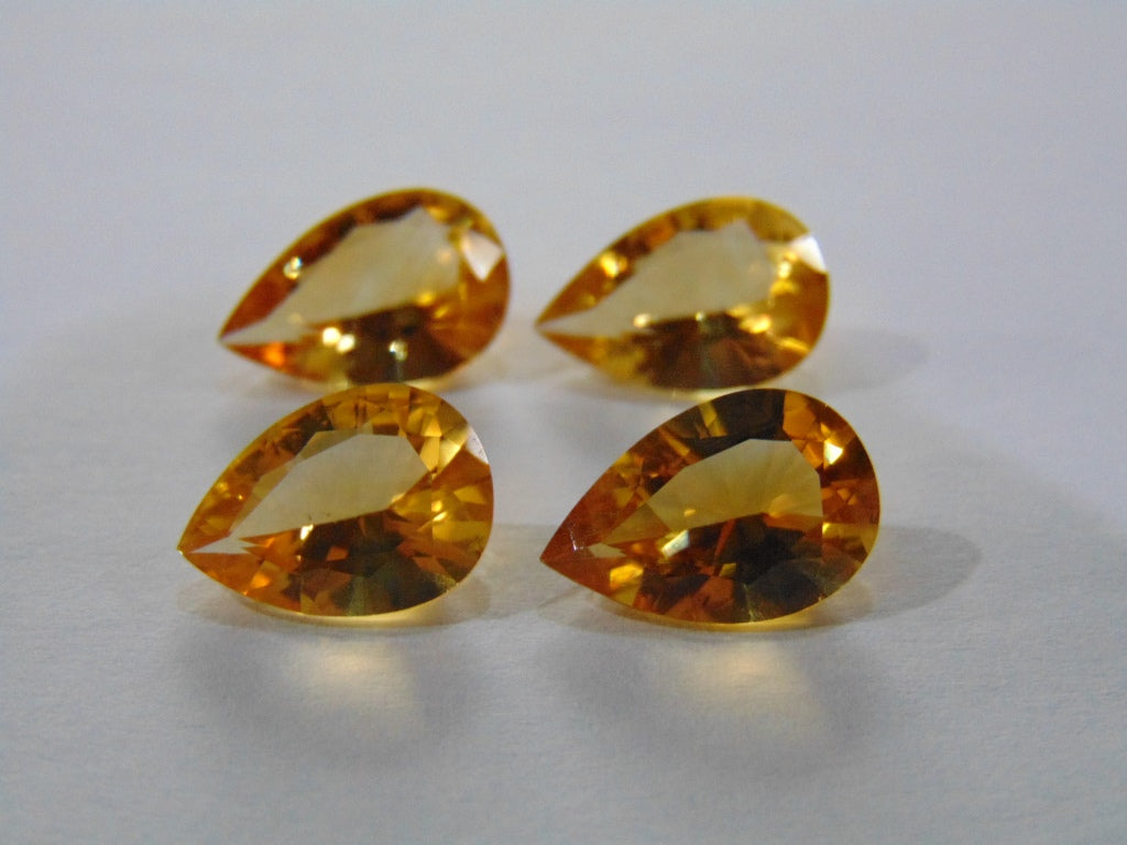 14.40ct Citrine (Calibrated) Pairs