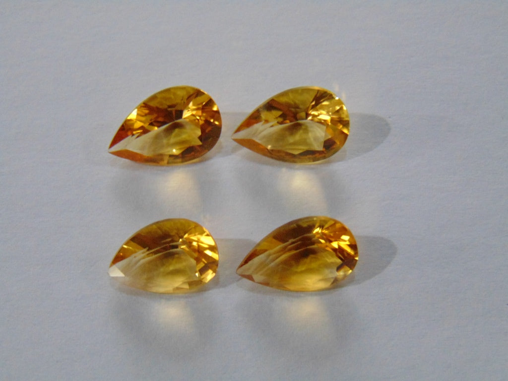 14.40ct Citrine (Calibrated) Pairs