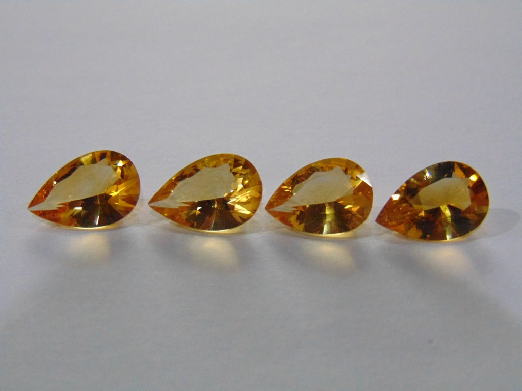 14.40ct Citrine (Calibrated) Pairs