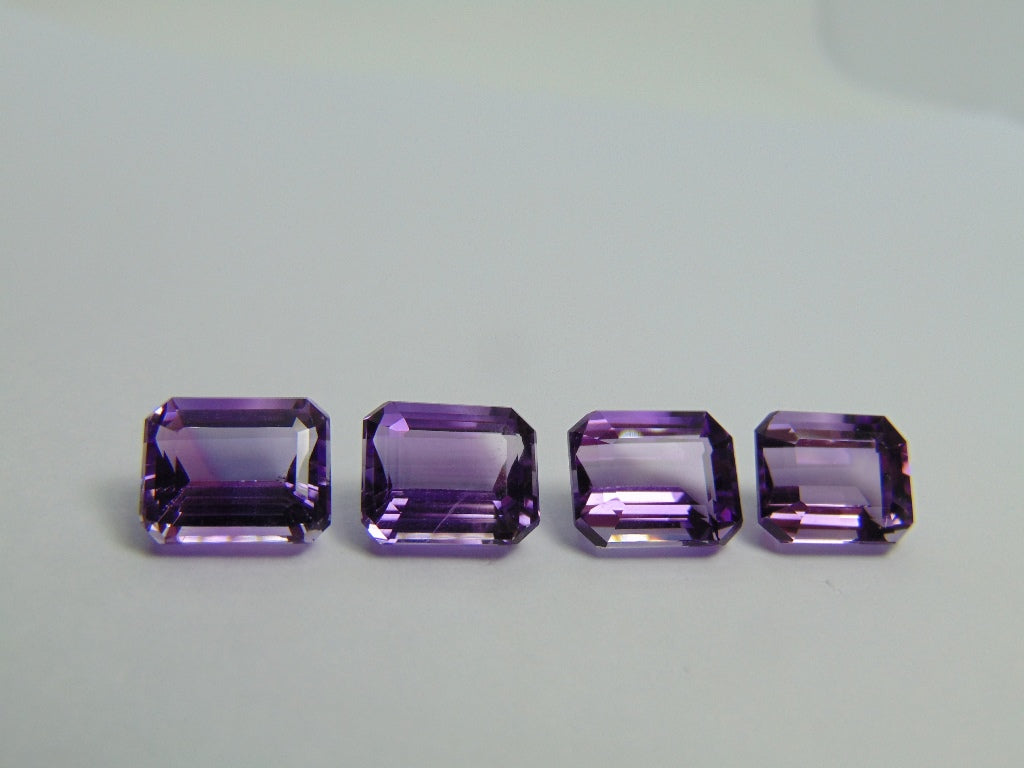 19.70ct Amethysts Calibrated 11x9mm