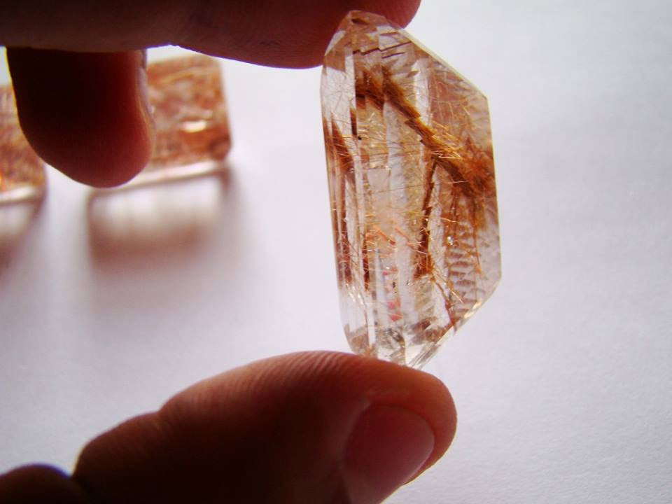 214ct Rutile (Red) Clean Faceted